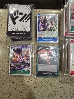 One Piece CCG HUGE 1823 Card Lot. Includes C-UC-R-SR-L-P And DON cards. READ - Image 5
