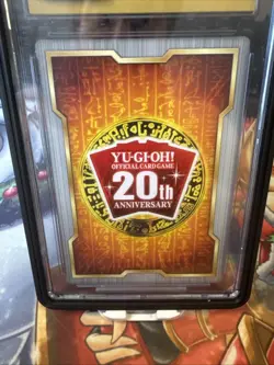 YuGiOh 20th Anniversary Red-Eyes Black Dragon Field Center Card Japanese CGC 10 - Image 2