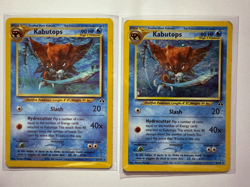 Pokemon TCG Kabutops Neo Discovery Holo & Non Holo Card 6/75 & 25/75 Rare HP - Image 1