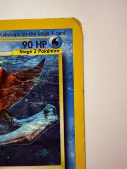 Pokemon TCG Kabutops Neo Discovery Holo & Non Holo Card 6/75 & 25/75 Rare HP - Image 4