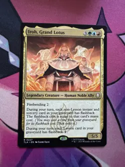 IROH, GRAND LOTUS x1 mtg NM-M The Last Airbender 1 Rare - Image 1