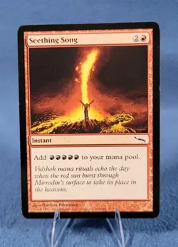 Magic MTG - Seething Song - Mirrodin - LP - Image 1