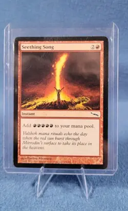 Magic MTG - Seething Song - Mirrodin - LP - Image 5