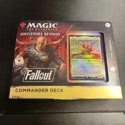 MTG Fallout HAIL, CAESAR Universes Beyond COMMANDER DECK sealed collector pack - Image 1