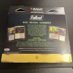 MTG Fallout HAIL, CAESAR Universes Beyond COMMANDER DECK sealed collector pack - Image 2