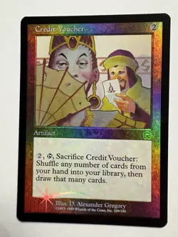 Credit Voucher Mercadian Masques Foil - Image 1