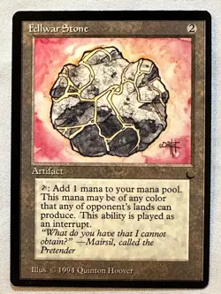 Fellwar Stone - Magic the Gathering MTG The Dark - Near Mint - Free Shipping! - Image 1