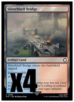 MTG | Silverbluff Bridge (x4 Playset) | (NM) Universes Beyond: Fallout - Image 1