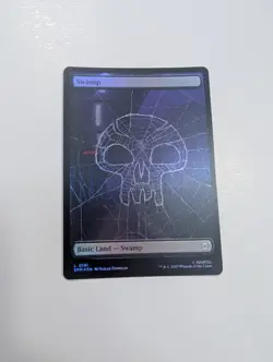 MTG - Swamp 0191 (Foil) - Marvel's Spider-Man NM/M Condition - Image 1