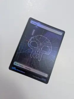 MTG - Swamp 0191 (Foil) - Marvel's Spider-Man NM/M Condition - Image 2