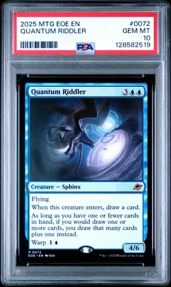Quantum Riddler Edge of Eternities Regular PSA 10 - Image 1