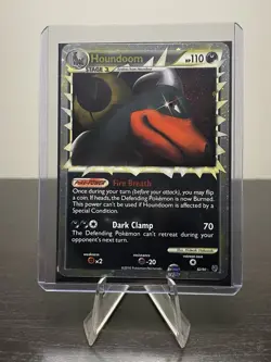 Houndoom (Prime) - 82/90 - Pokemon Undaunted, HG & SS Holo Ultra Rare NM - Image 3