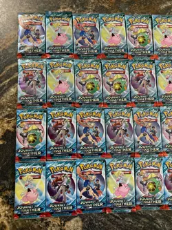 Pokemon Journey Together Booster Pack Factory Sealed X36 Booster Box Quantity - Image 2