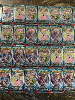 Pokemon Journey Together Booster Pack Factory Sealed X36 Booster Box Quantity - Image 3