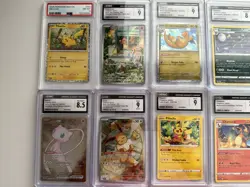 10 PSA CGC Graded Pokemon Lot Mew Umbreon Charizard McDonald’s Pikachu ETB Promo - Image 2
