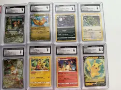 10 PSA CGC Graded Pokemon Lot Mew Umbreon Charizard McDonald’s Pikachu ETB Promo - Image 3