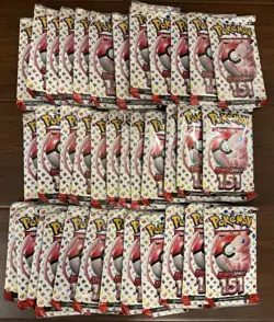Lot of (36) Pokemon TCG Scarlet & Violet 151 Factory Sealed Booster Packs Lot #8 - Image 1