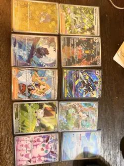 Pokemon Full Art Lot Phantasmal Flames, Black Bolt, White Flare, Mega Evolutions - Image 1