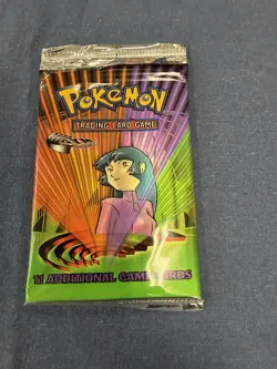 3 Factory Sealed WOTC Pokemon Gym Challenge Booster Packs Erika Giovanni Blaine 742818062244 - Image 4