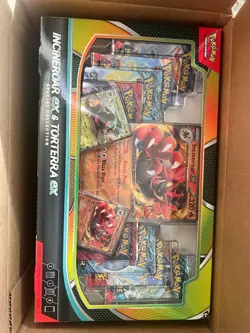 LOT of 3x Pokemon TCG Incineroar ex and Torterra ex Special Collection Box - Image 1