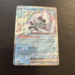 Pokemon TCG - Chien-Pao ex - SVP 030 - Scarlet & Violet Promo - NM Double Rare - Image 1