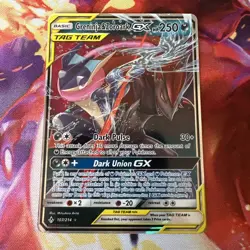 2019 Pokemon Unbroken Bonds Greninja Zoroark GX Full Art #107/214 NM - Image 1