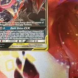 2019 Pokemon Unbroken Bonds Greninja Zoroark GX Full Art #107/214 NM - Image 4