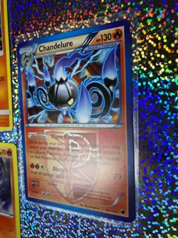 2013 Pokemon TCG Plasma Freeze Regular: 16/116 Chandelure; 14/116 Litwick - Image 4