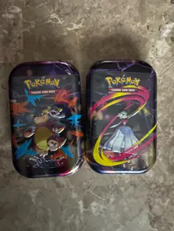 SET OF 2 MEGA EVOLUTION MINI TIN BRAND NEW IN SEAL POKEMON TCG - Image 1