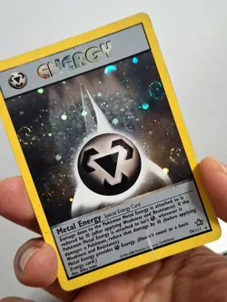 Metal Energy - Pokemon TCG - Neo Genesis Holo 19/111~4 SWIRLS~MP - Image 2