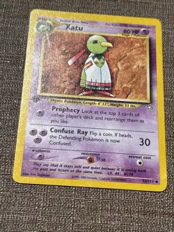 Xatu 52/111 Neo Genesis 1st Edition Pokemon Card LP Lightly Played Uncommon - Image 5