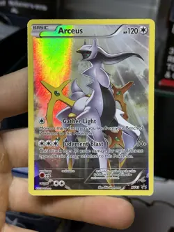 Arceus XY83 Black Star Promo 2015 Full Art Holo Rare IR Pokemon Card TCG - Image 3