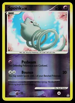 Pokemon Card - Spoink Legends Awakened 121/146 Reverse Holo - Image 1