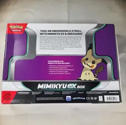 Pokemon TCG: Mimikyu Ex Box Booster Packs & Promo Card NEW SEALED ? - Image 2