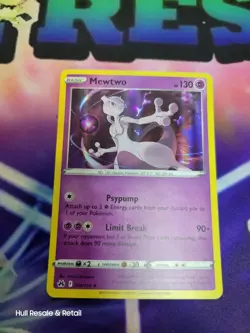 Mewtwo / Pokemon TCG Card / 059/159 holo / Uncommon / Near Mint NM - Image 1