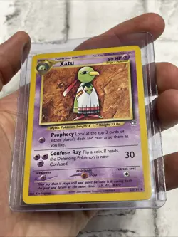 XATU 52/111 - UNCOMMON - Neo Genesis- VINTAGE WOTC Pokemon Card MP/LP Nintendo - Image 2