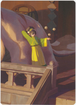 Toph, Greatest Earthbender Art Card [Avatar: The Last Airbender] MTG - Image 1