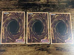 YU-GI-OH BLRR PRINCESS/PUMPKIN CARRIAGE/GLASS SLIPPERS 3 CARD COMBO LOT NM - Image 2