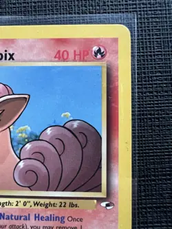 Pokemon TCG Blaine's Vulpix Gym Heroes Card 65/132 Unlimited Common MP - Image 3