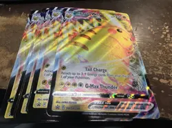 LOT OF (7). PIKACHU Jumbo Cards #SWSH286 Pikachu VMAX Pokemon TCG - Image 1