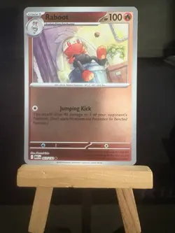 RABOOT - 27/132 Mega Evolution NM - Reverse Holo Common - Pokemon TCG Card - Image 1