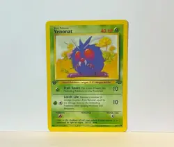 Pokemon Card - Jungle 63/64 - VENONAT 1st Edition - NM - Image 1
