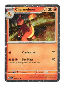Charmeleon (Cosmos Holo) 005/165 Holo Promo Miscellaneous Cards & Products NM - Image 1