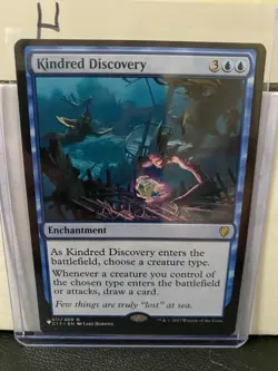 Kindred Discovery R Commander: The Lost Caverns of Ixalan Enchantment 011/309 - Image 1