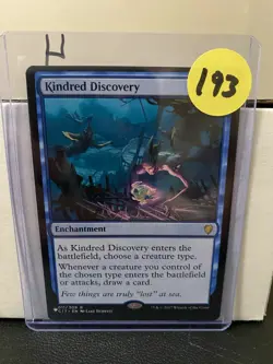Kindred Discovery R Commander: The Lost Caverns of Ixalan Enchantment 011/309 - Image 3
