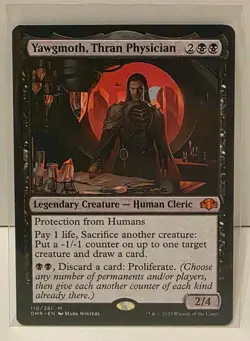 Magic the Gathering Yawgmoth, Thran Physician Dominaria Remastered - Image 1
