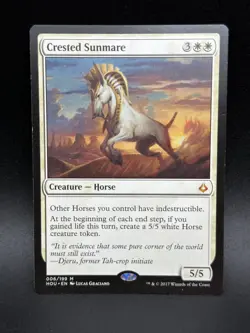 MTG Crested Sunmare M Hour of Devastation #6 - Image 1