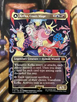 Kefka, Court Mage #322 Mythic (Borderless) Regular Final Fantasy English - NM 🔥 - Image 1