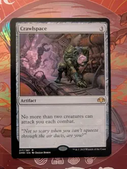 MTG Crawlspace Dominaria Remastered Regular NM - Image 1