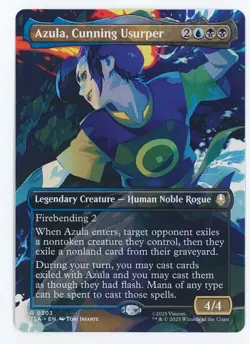 Azula, Cunning Usurper (Borderless) #0303 MTG Avatar: The Last Airbender Magic - Image 1